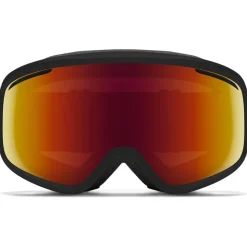 Masque de Ski Smith Vogue Black Red Sol-x Mirror