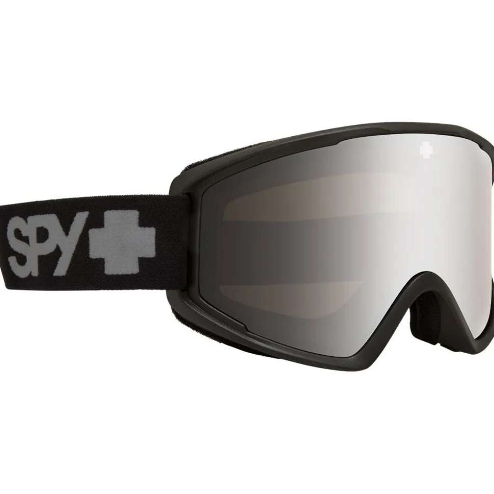 Masque de Ski Spy Crusher Elite Matte Black Bronze Silver Spectra Mirror