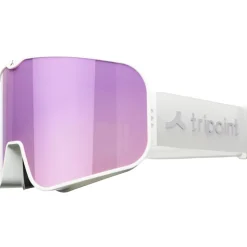 Masque de Ski Tripoint Tumba Peak Matt White Purple Purple Multi