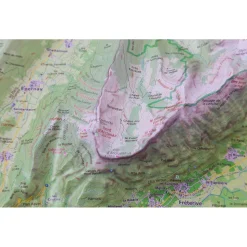 Massif Des Bauges + Cadre