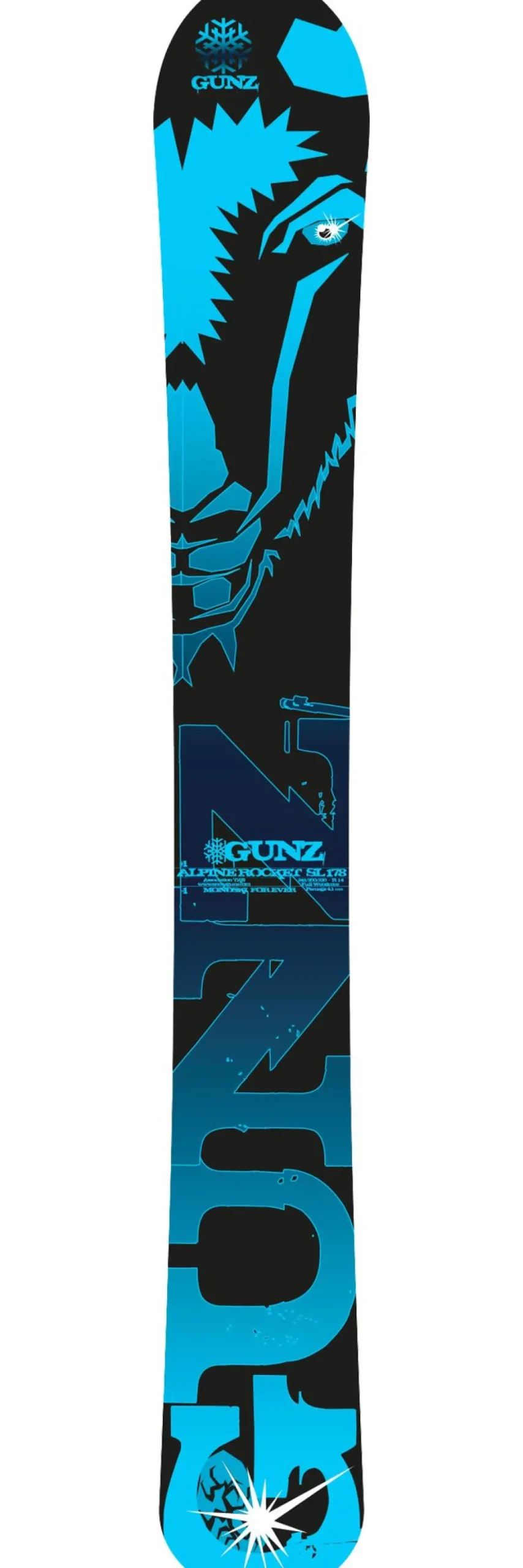 Monoski Snowgunz Alpine Rocket