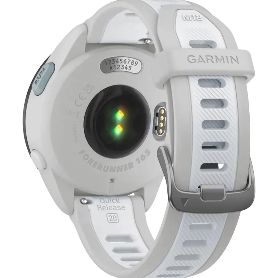Montres GPS Garmin Forerunner 165 Music Blanc Gris Clair