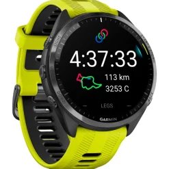 Montres GPS Garmin Forerunner 965 Jaune Noir