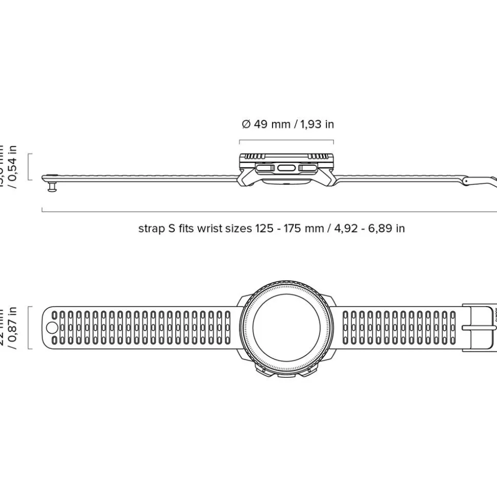 Montres GPS Suunto Vertical All Black