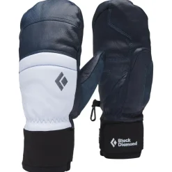 Moufles Black Diamond Women's Spark Mitts Charcoal Belay Blue