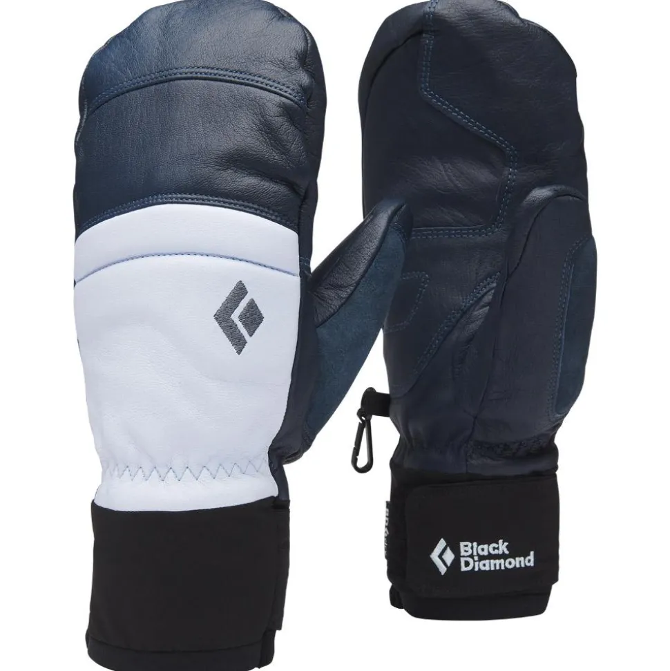 Moufles Black Diamond Women's Spark Mitts Charcoal Belay Blue