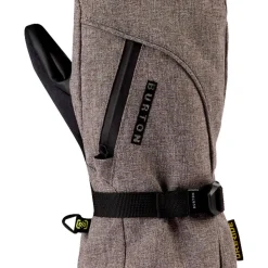 Moufles Burton Women's Baker 2 In 1 Gray Heather