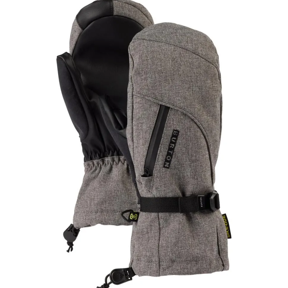 Moufles Burton Women's Baker 2 In 1 Gray Heather