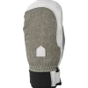 Moufles Hestra Army Leather Patrol Female Mitt Light Grey