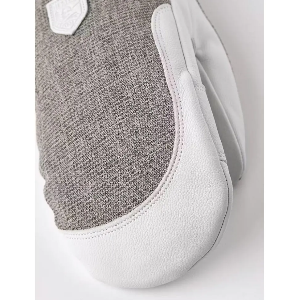 Moufles Hestra Army Leather Patrol Female Mitt Light Grey