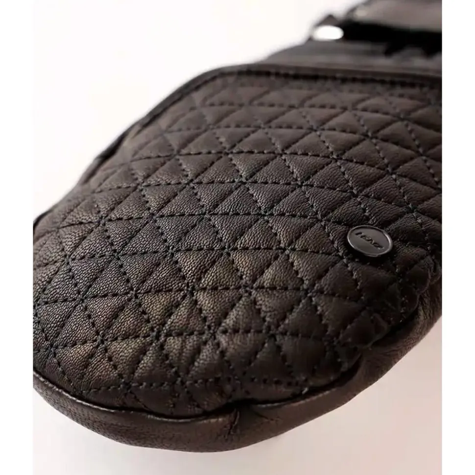 Moufles Lenz Heat Glove 6.0 Finger Cap Mittens Women Black