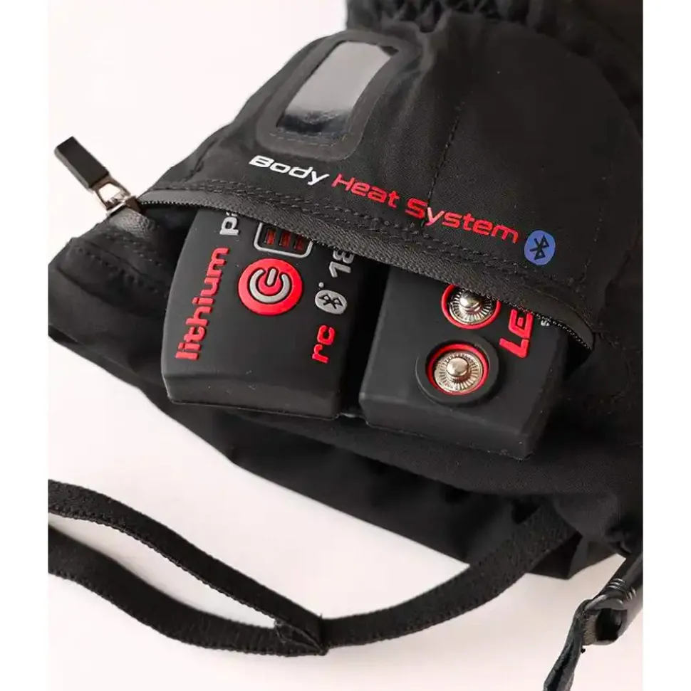 Moufles Lenz Heat Glove 6.0 Finger Cap Mittens Women Black