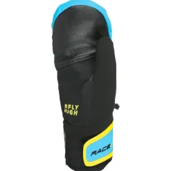 Moufles Level Race Jr Mitt Yellow Blue