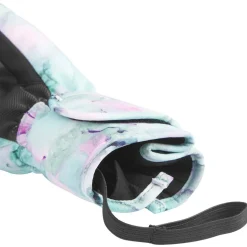 Moufles Picture Snowy Mittens Blurry Water Print