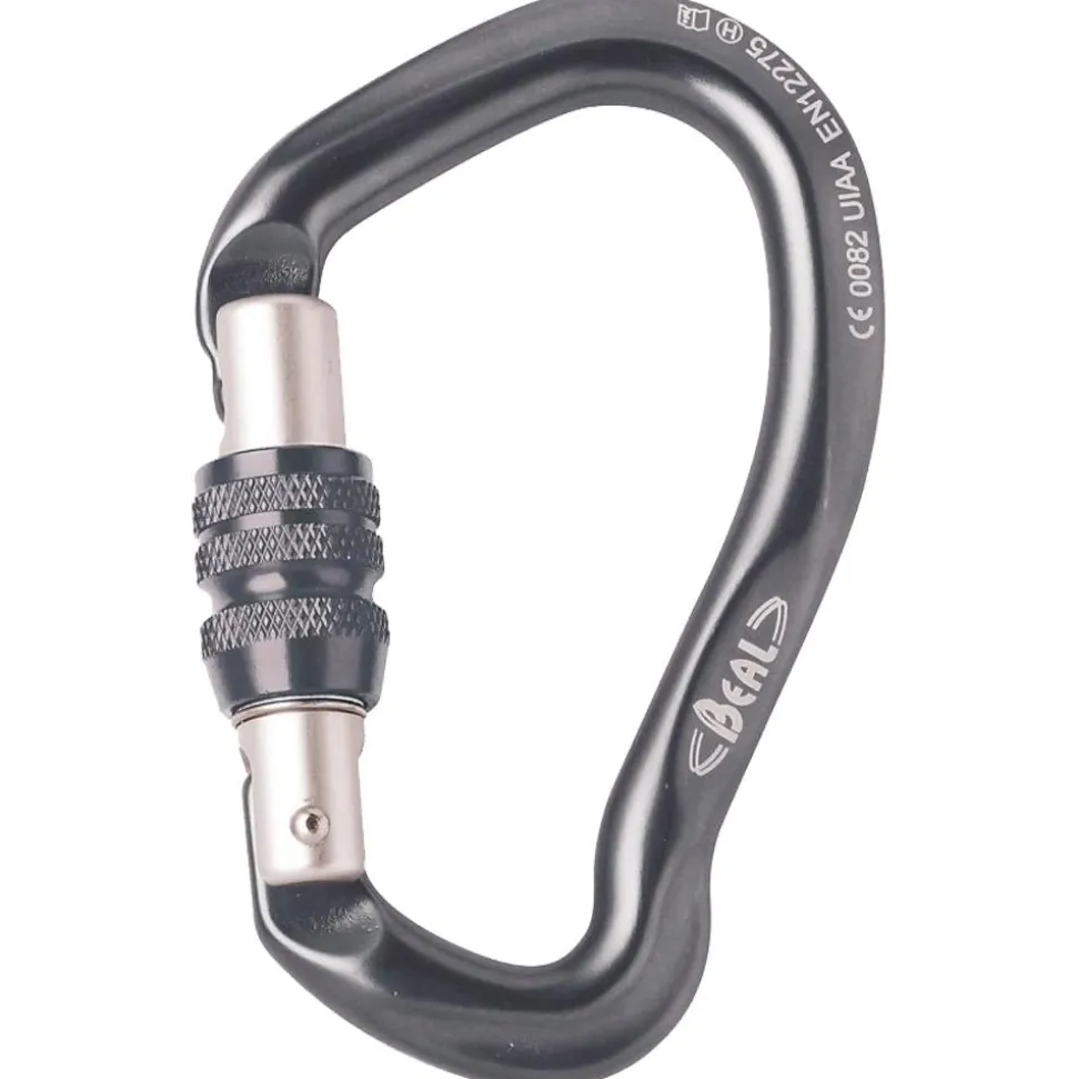 Mousqueton Beal Be Link Screw Black