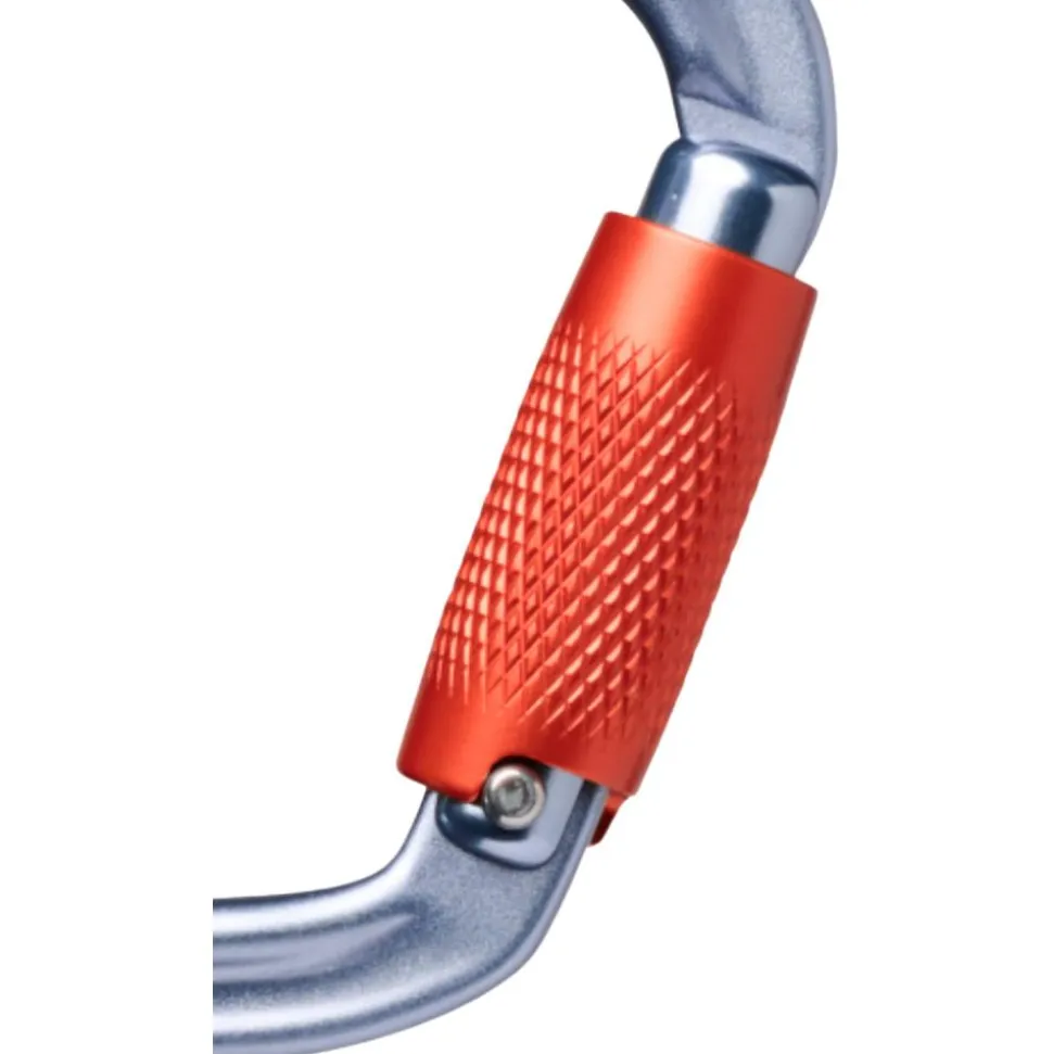 Mousqueton Black Diamond Vaporlock Twistlock Gray