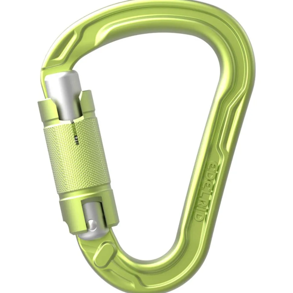 Mousqueton Edelrid Hms Strike Twist Oasis