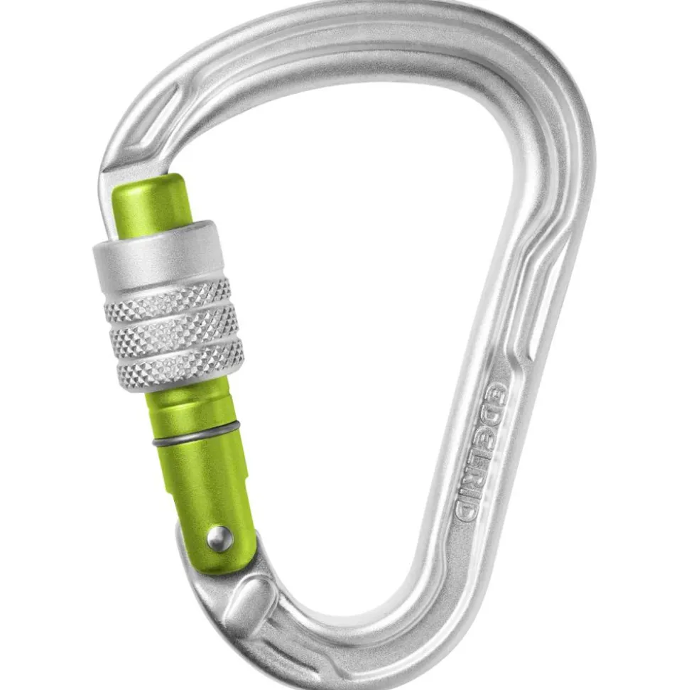 Mousqueton Edelrid Hms Strike Screw Silver