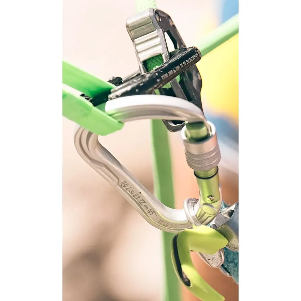 Mousqueton Edelrid Hms Strike Screw Silver