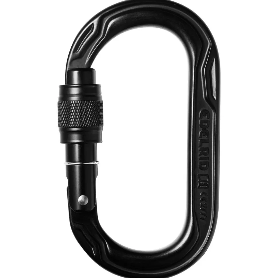 Mousqueton Edelrid Oval Power 2500 Screw Night