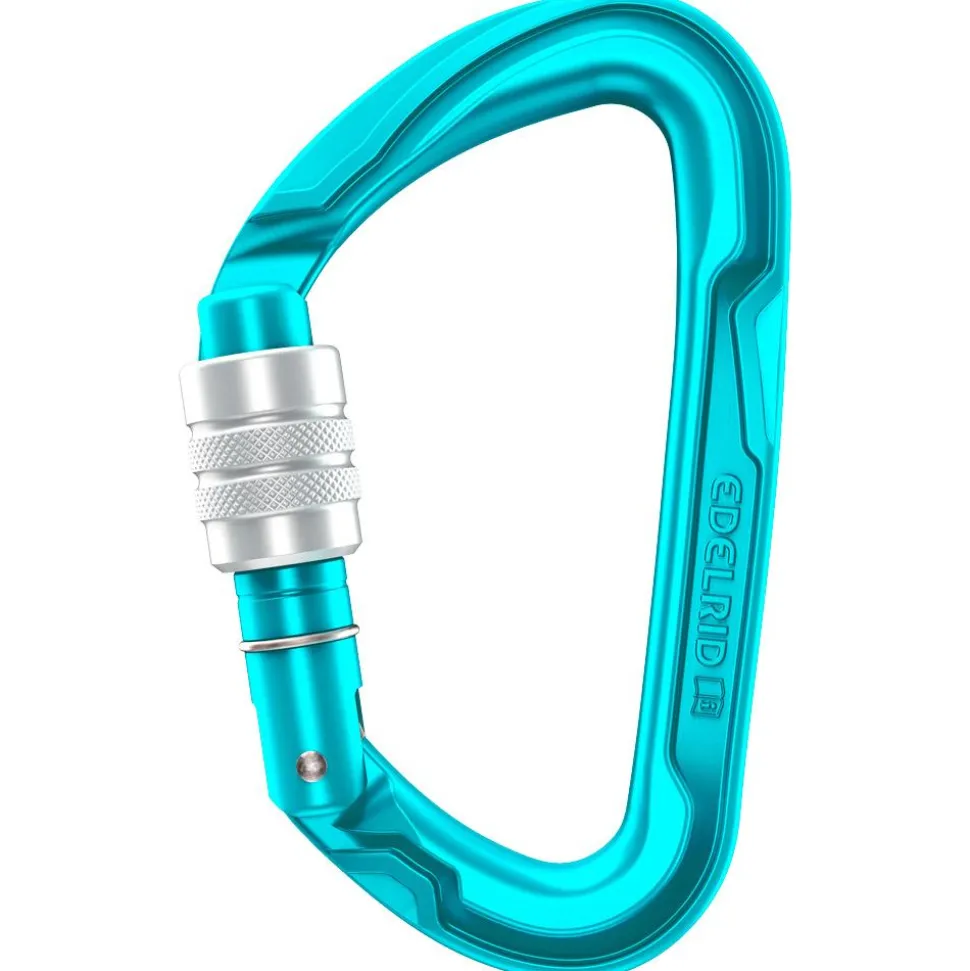 Mousqueton Edelrid Pure Screw III Icemint