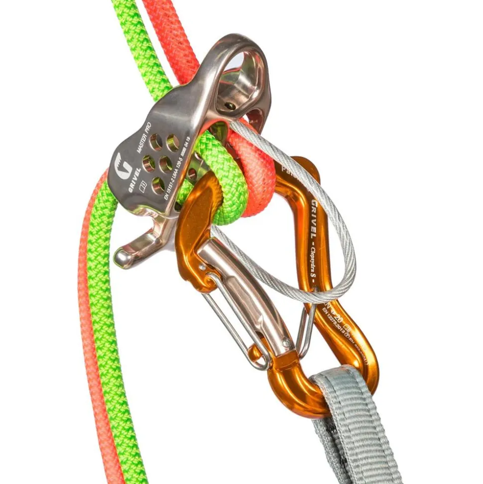 Mousqueton Grivel Clepsydra S K10GS TwIn Gate Orange