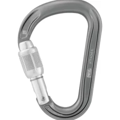 Mousqueton Petzl Attache Screw Lock Gris