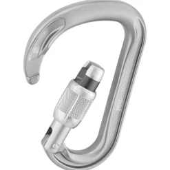 Mousqueton Petzl Attache Screw Lock Gris