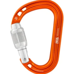 Mousqueton Petzl Rocha Screw Lock Orange