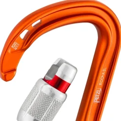 Mousqueton Petzl Rocha Screw Lock Orange