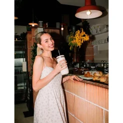 Mug Qwetch Cold Cup 600 ml Matt Sable