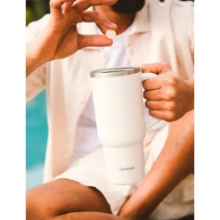 Mug Qwetch Travel Cup 900 ml Matt Sable