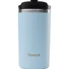 Mug Qwetch Travel Mug 350 ml Matt Pastel Bleu