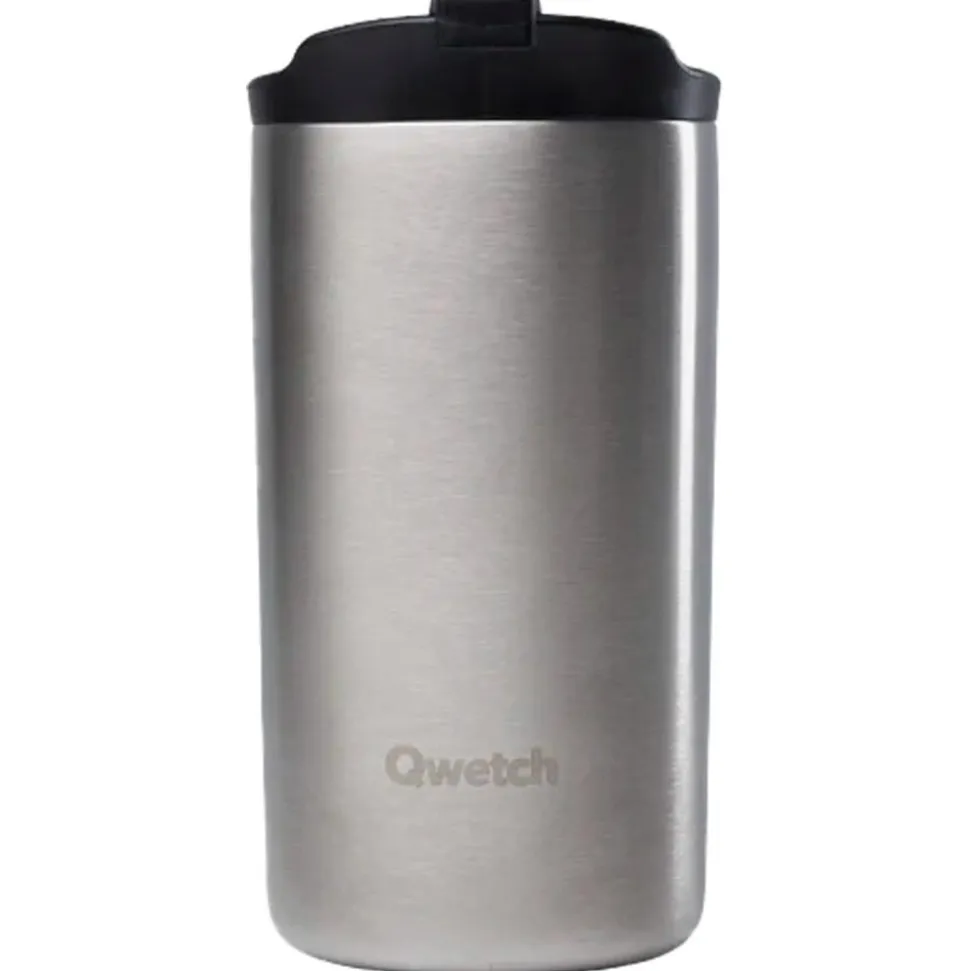 Mug Qwetch Travel Mug 350 ml Inox Brossé