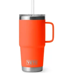 Mug Yeti Rambler 25 Oz Straw Mug Papaya