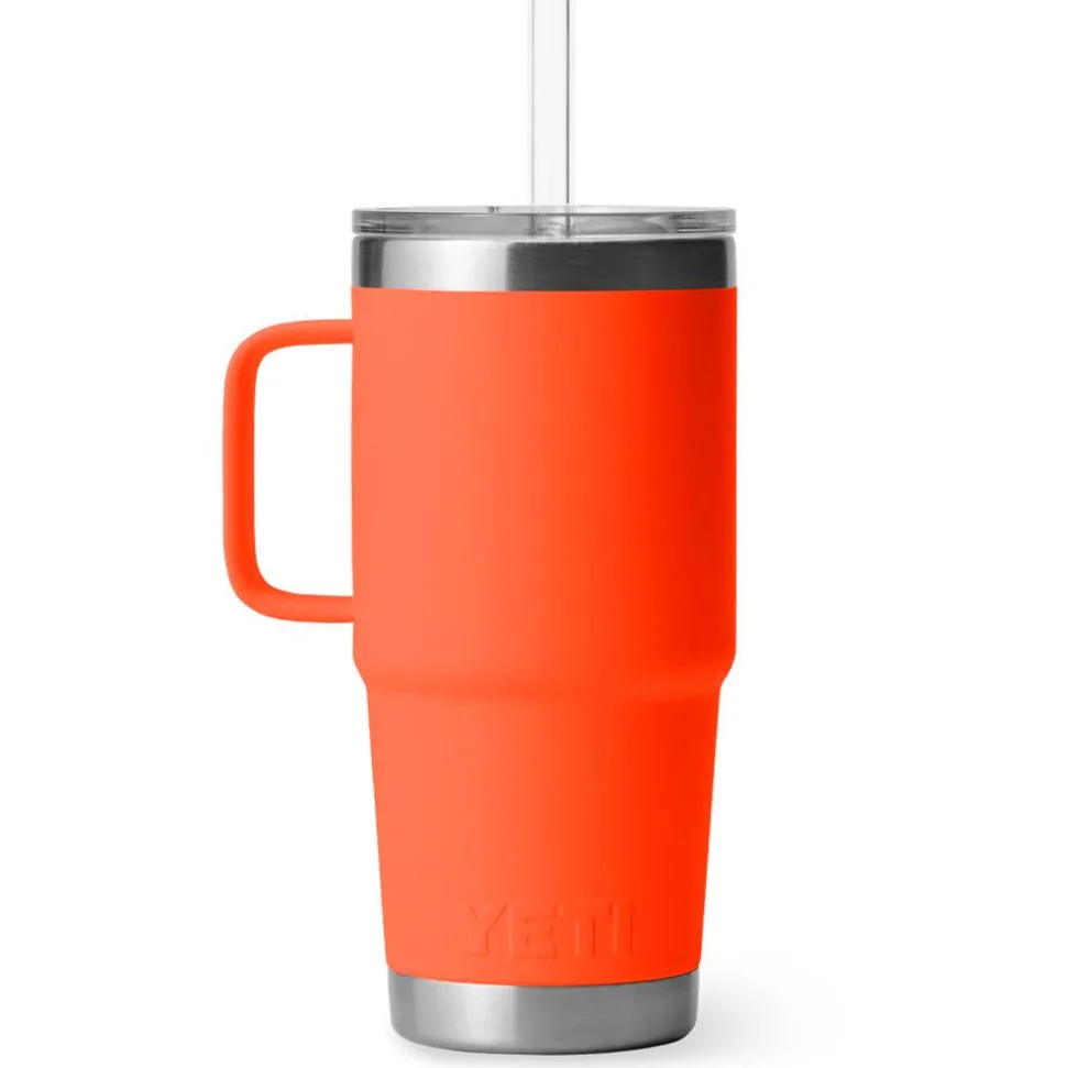 Mug Yeti Rambler 25 Oz Straw Mug Papaya
