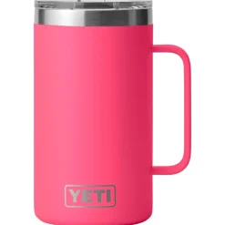 Mug Yeti Rambler 24 Oz Travel Mug Tropical Pink