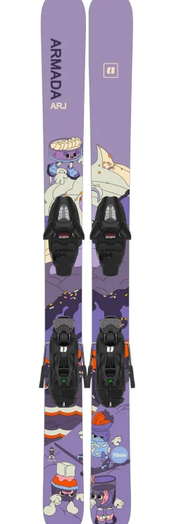 Pack Ski Alpin Arj Purple + Fix