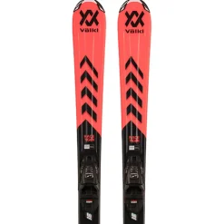 Pack Ski Alpin  Racetiger Jr Red + Fix