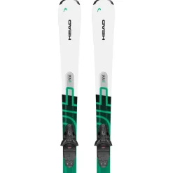 Pack Ski Alpin  Shape V4 White Green + Fix