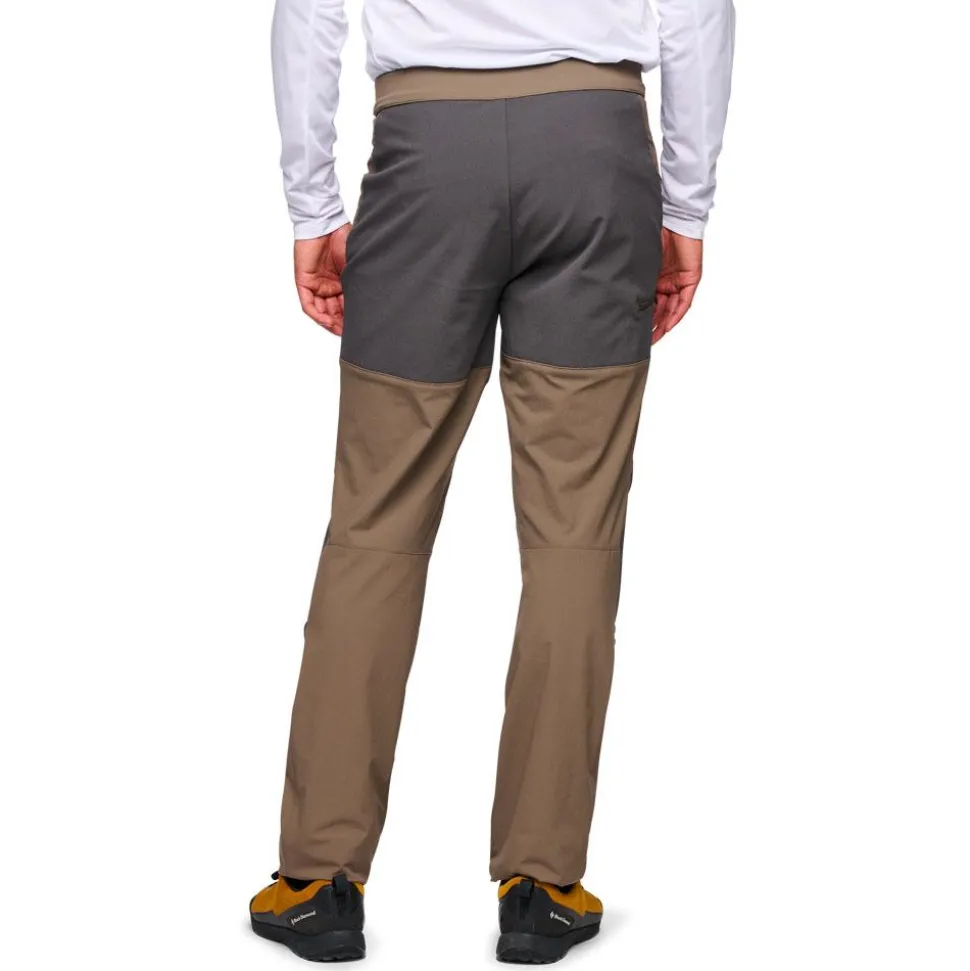 Pantalon de rando Black Diamond M Alpine Hybrid Pant Walnut Anthracite