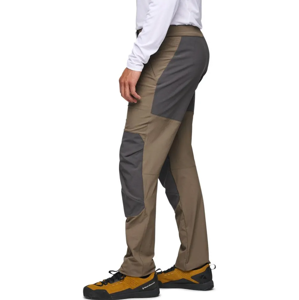 Pantalon de rando Black Diamond M Alpine Hybrid Pant Walnut Anthracite