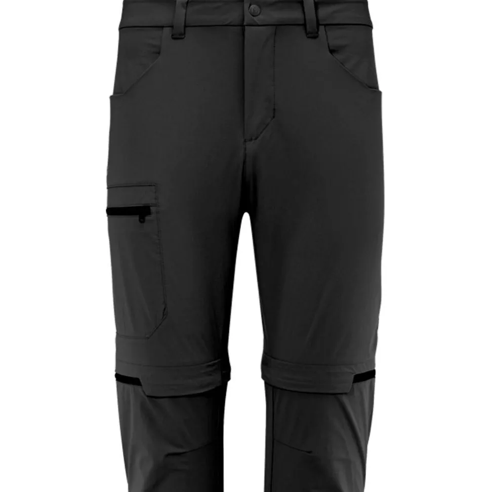 Pantalon de rando Millet Ubic Stretch Zip Off Pant M Black