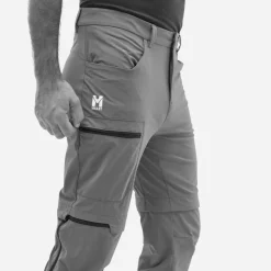 Pantalon de rando Millet Ubic Stretch Zip Off Pant M Black