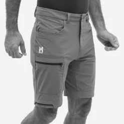 Pantalon de rando Millet Ubic Stretch Zip Off Pant M Black