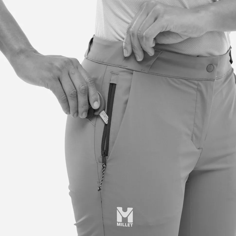 Pantalon de rando Millet Ubic Stretch Zip Off Pant W Black