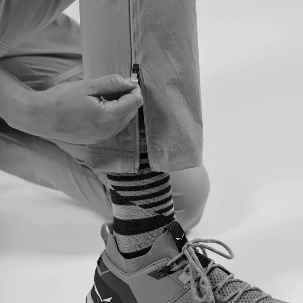 Pantalon de rando Salewa Puez Talvena Durastretch 2 en 1 Pant W Black Out