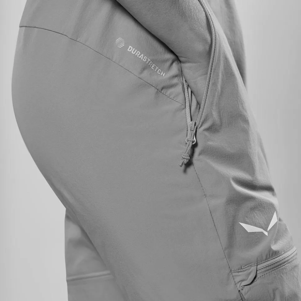 Pantalon de rando Salewa Puez Talvena Durastretch 2 en 1 Pant W Black Out