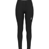 Pantalon Nordique Odlo Ceramiwarm Wmn Tights Black