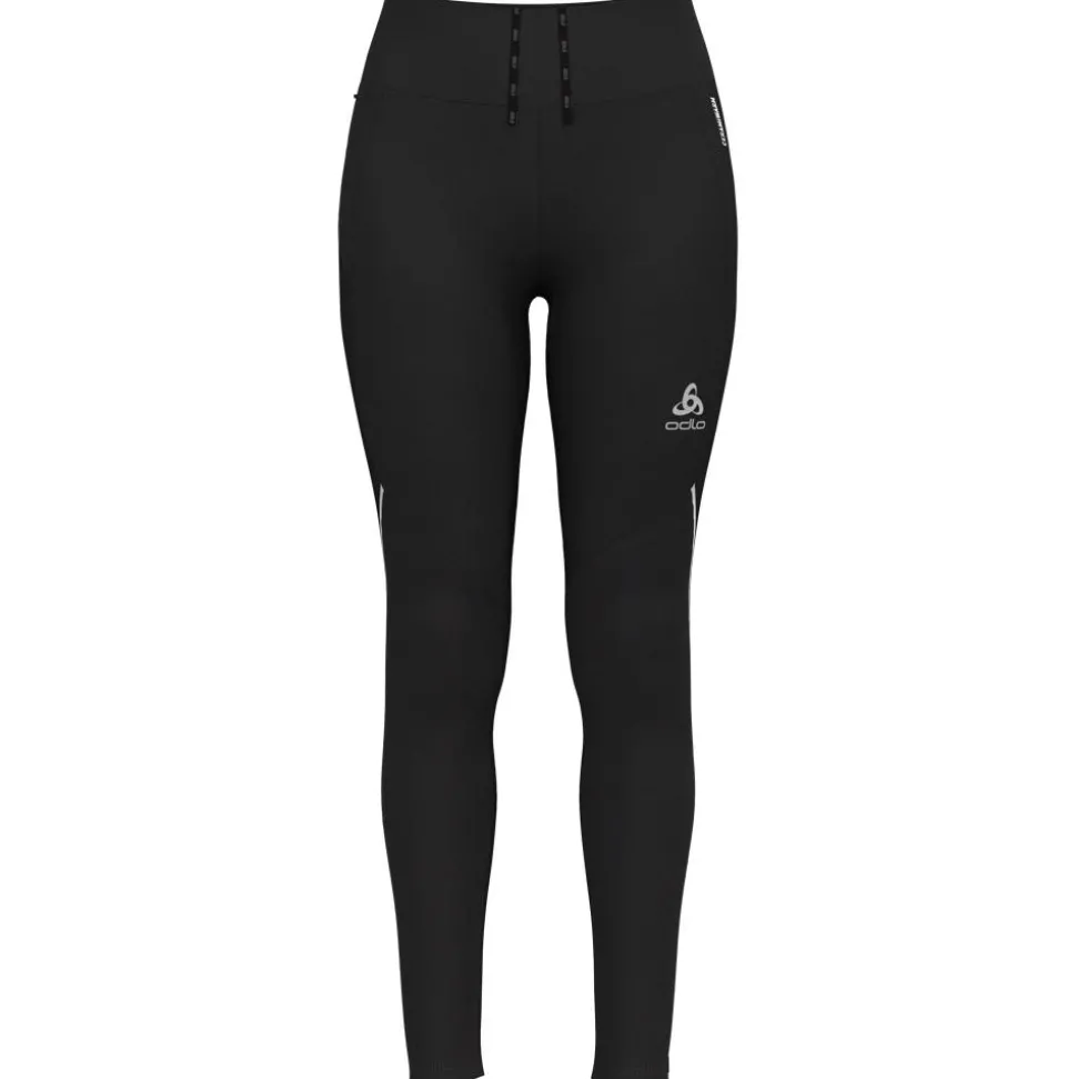 Pantalon Nordique Odlo Ceramiwarm Wmn Tights Black